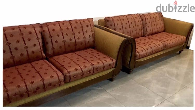 Sofa set for 20 bd only 1