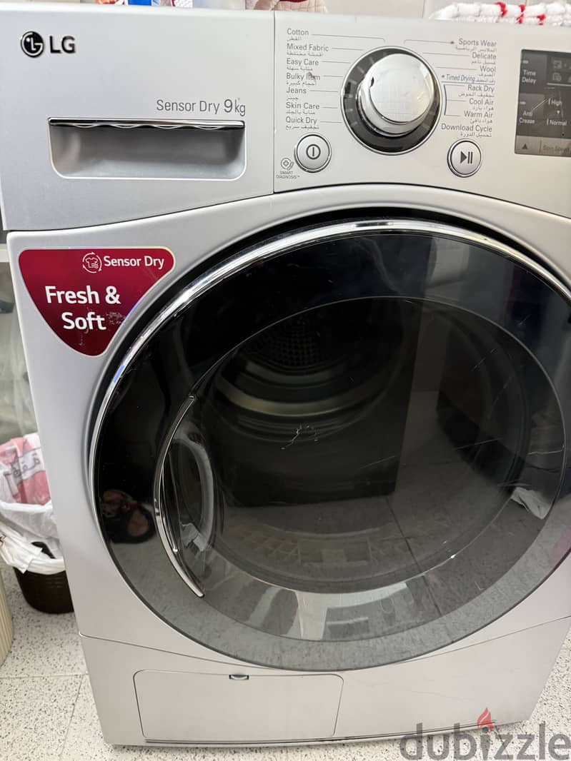 LG 9kg condenser drier 3
