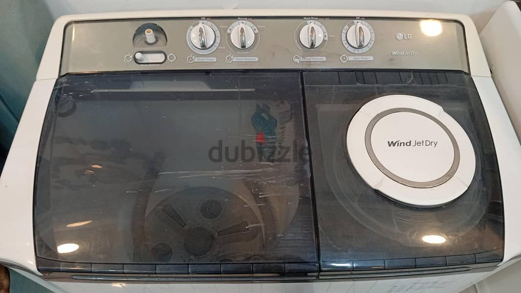 LG 14kg manual washing machine very excellent condition 1
