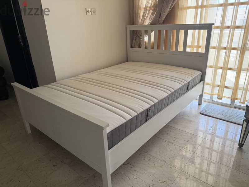 Bed with mattress 75 BHD 1