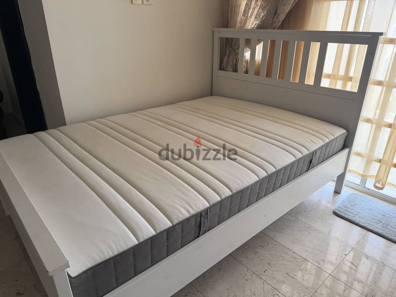 Bed with mattress 75 BHD 3