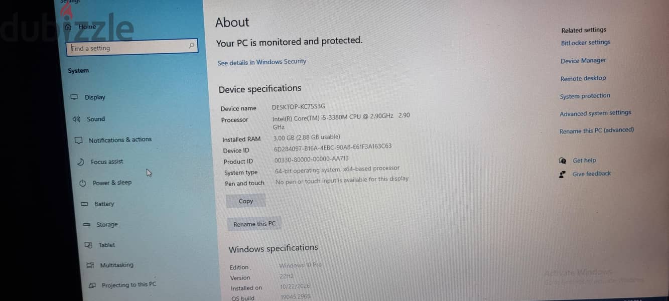 Dell latitude E5430 corei5 1