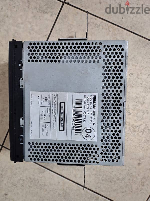 Nissan car stereo 1