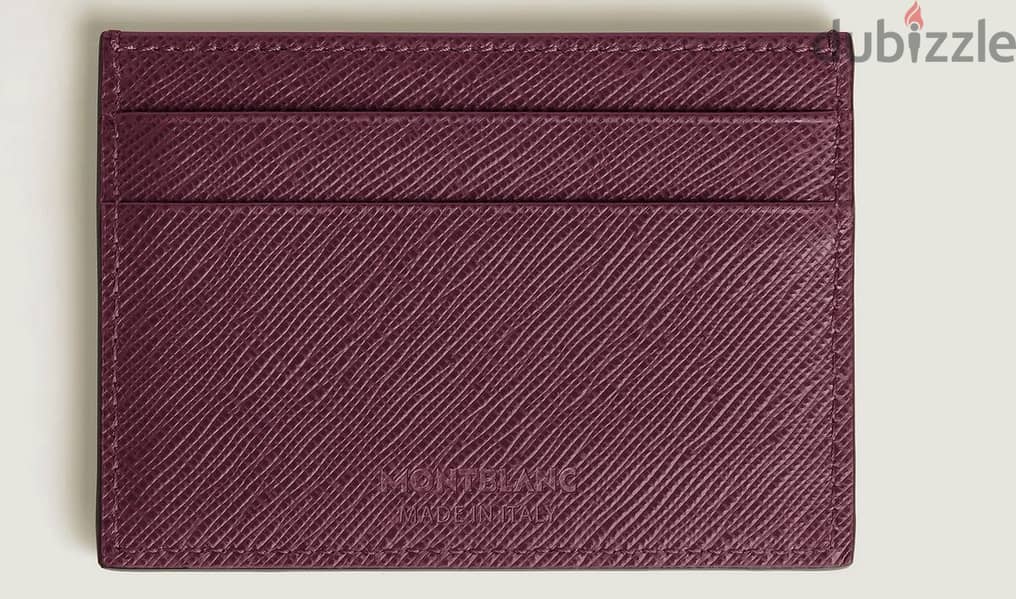 Montblanc Sartorial Card Holder 5cc (Green / Multilime) (unused) 2