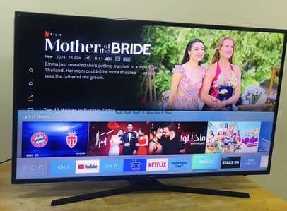 50" inch Samsung smart tv 4k UHD