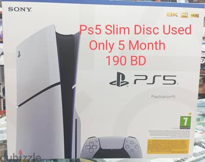 ps5 slim disc used