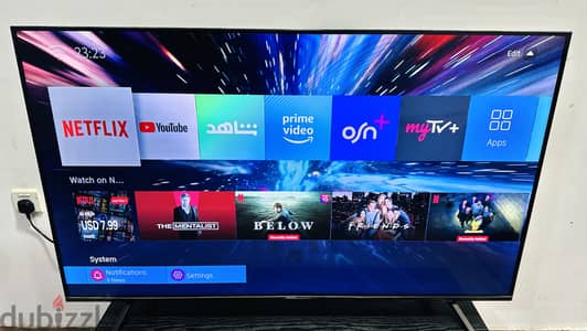 58" inch Hisense smart tv 4k UHD slim frameless ( call 33730001