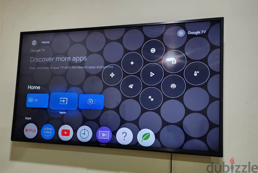 Sony 55 inch smart 4k Google TV for sale new condition 2