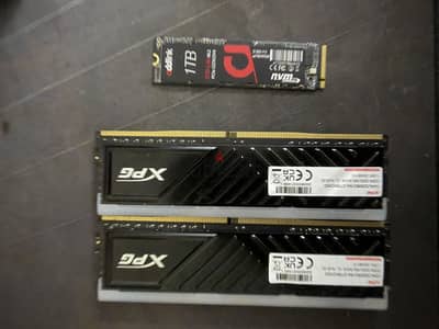 16GB Ddr4 Ram + 1Tb Gen4 m. 2 ssd