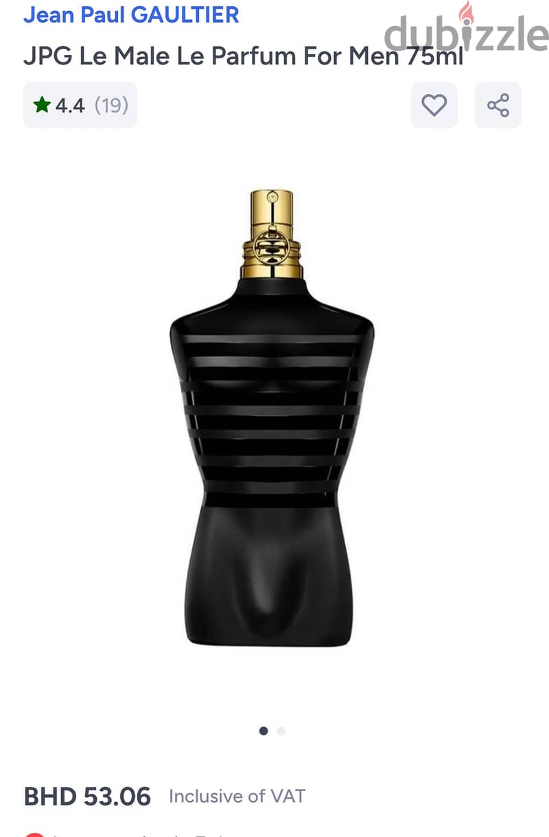 Jean Paul Gaultier le male le parfum 1