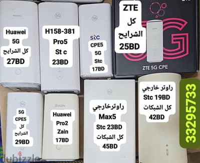5G Routers 4 sale