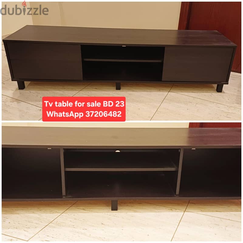 Center Table and other items for sale with Delivery fixing 17