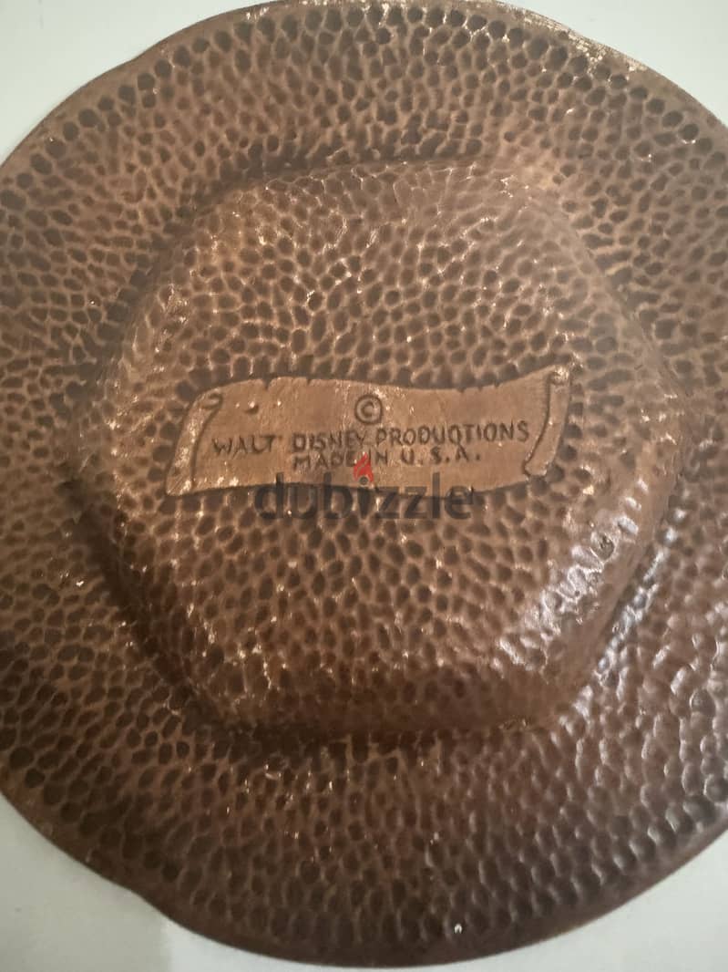 Vintage Disneyland plate – Original Walt Disney Productions 1