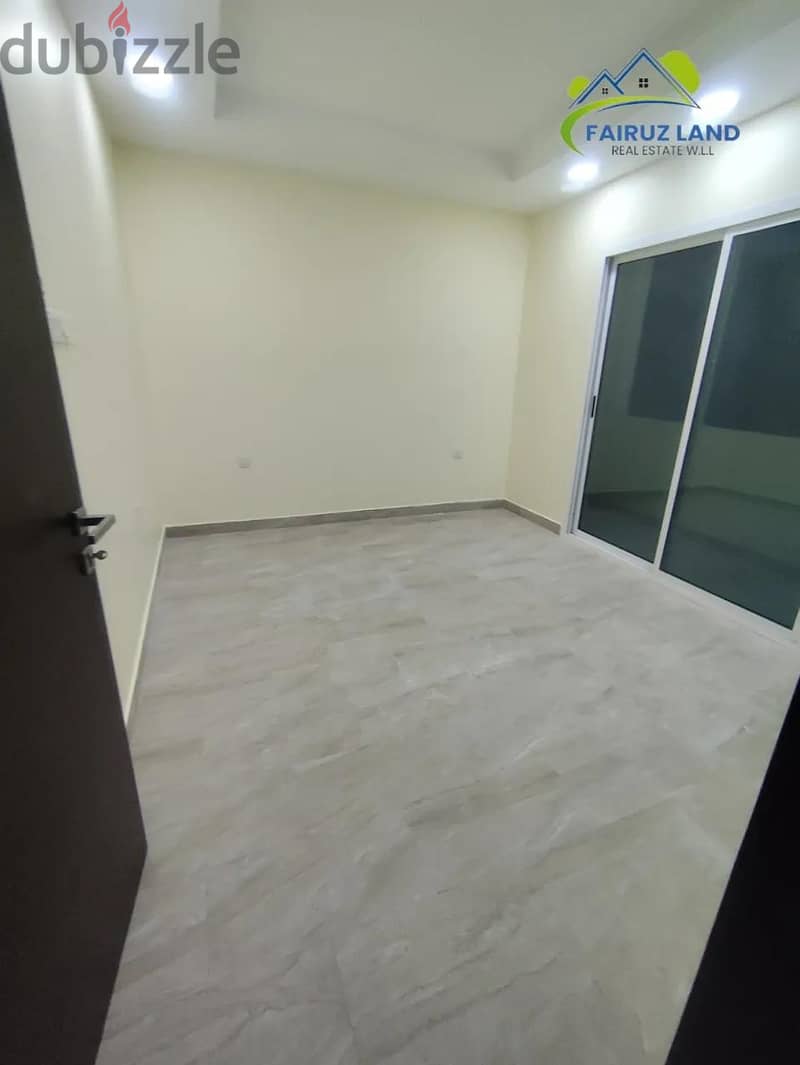 semi furniture flat 5 BR @ new hidd 350 bd including ewa unlimited 3