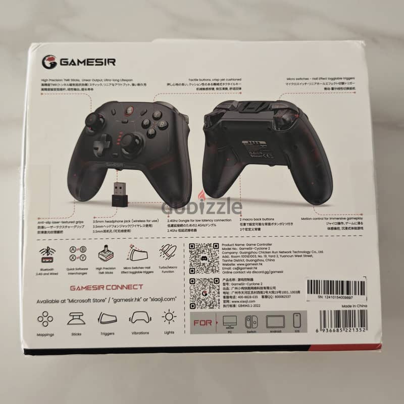 GameSir Cyclone 2 Wireless Controller with Charging Dock 1