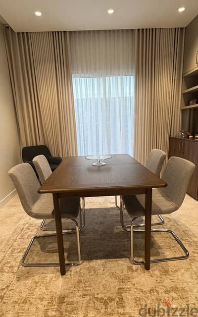 Set of 4 dining chairs-Brand new
