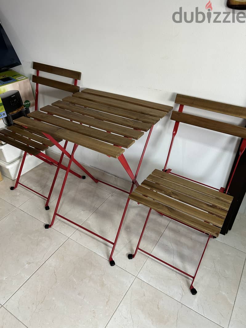Ikea table and chairs 1