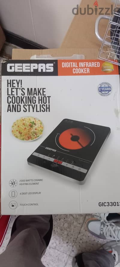 Geepas electric stove