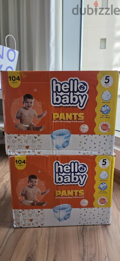 Hello Baby Pants Size 5  11-18 KGs