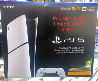 Ps5 slim dizital used