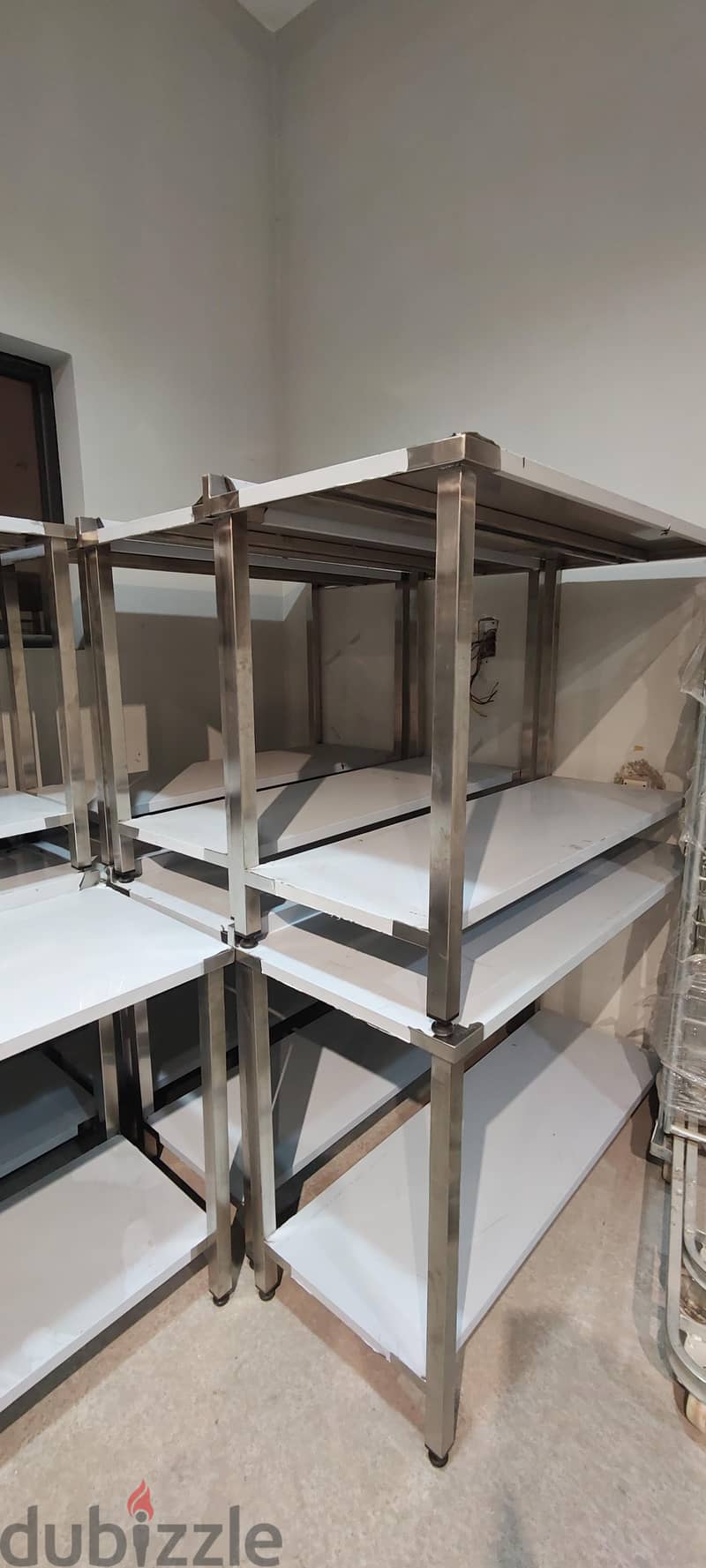 طاولات ستانلس ستيل جديدة New stainless steel tables 1