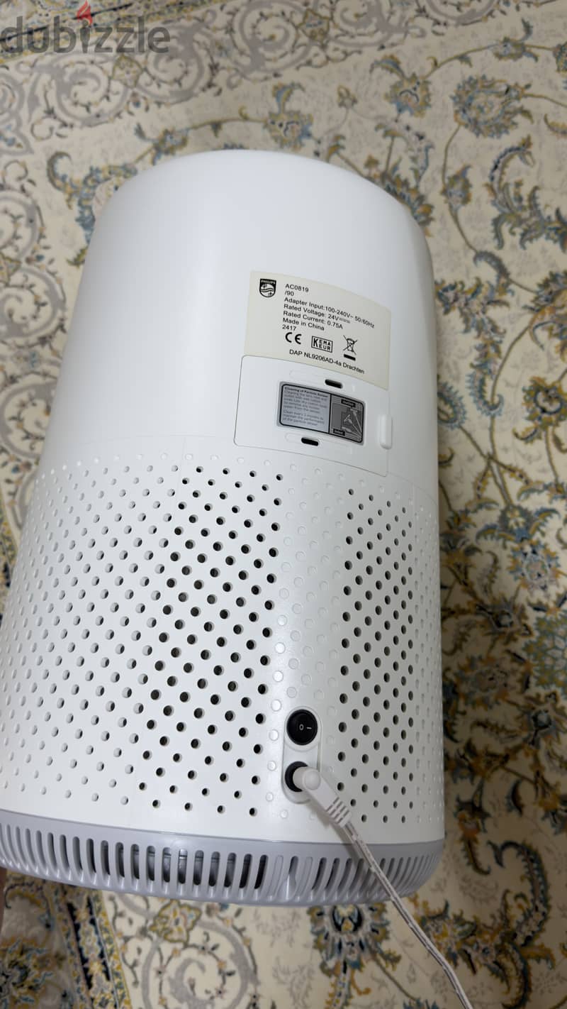 Philips 600 Series Smart Air Purifier – AC0651/10 | HEPA Filter 3