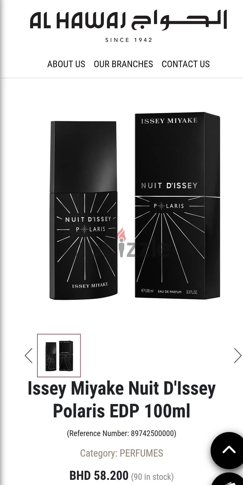 NUIT D'ISSEY POLARIS Luxury Perfume Fragrance 2