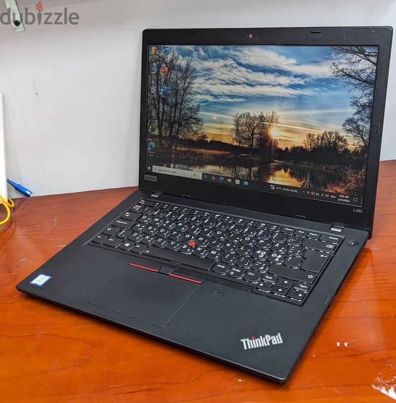 ThinkPad Core i7 8th Gen Laptop 8GB RAM 256GB M. 2 SSD 14" FHD Display 3