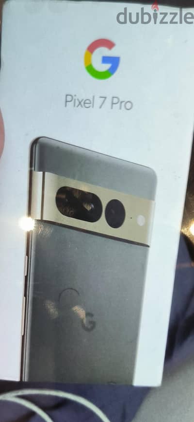 Google Pixel 7 Pro ram 12/128 GB complete box with cable