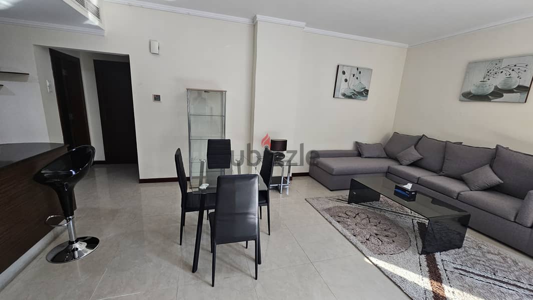 BHD 300/month, Furnished, 1 BR, 92 Sq. Meter, Spacious I Balcony I Hig 1
