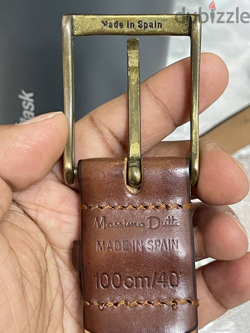 For sale authentic Massimo Dutti men’s belt 1