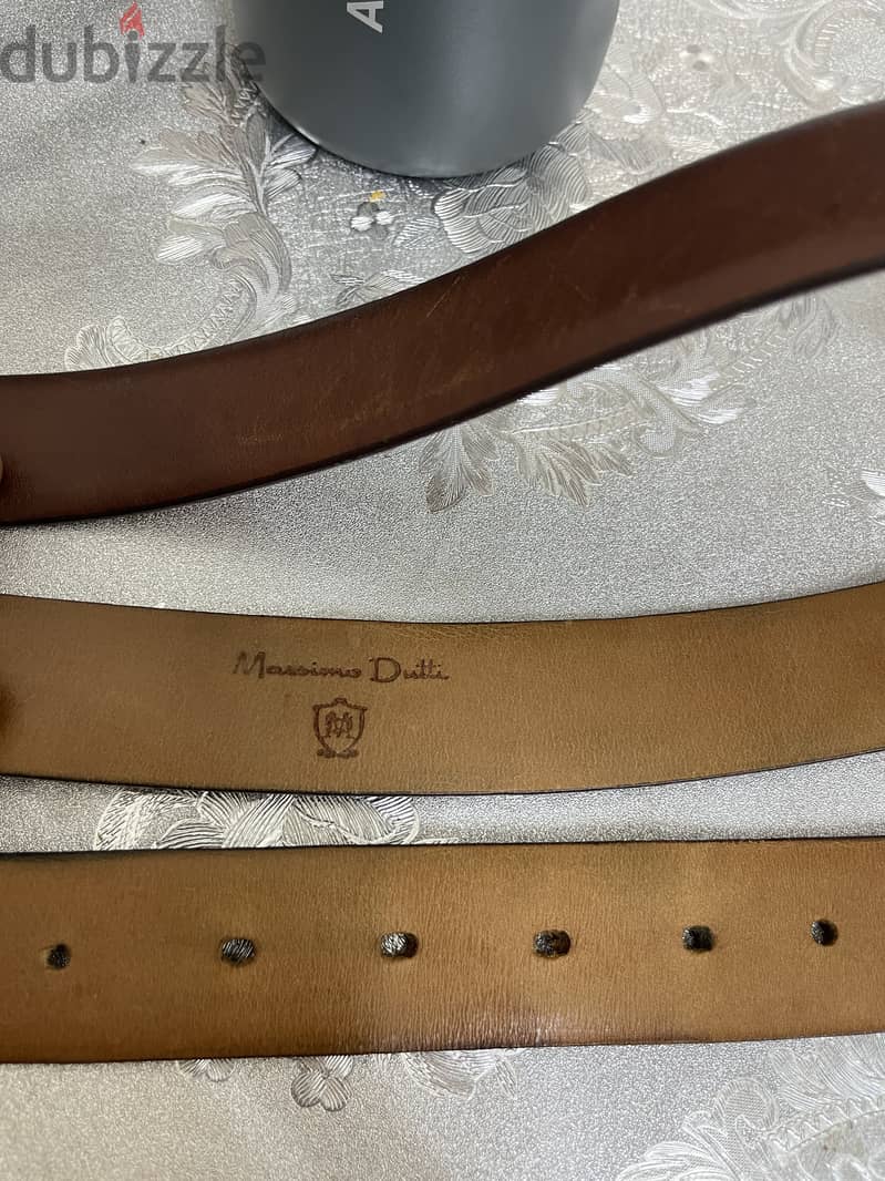 For sale authentic Massimo Dutti men’s belt 3