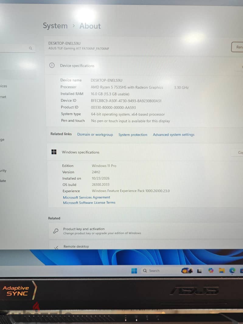Asus gaming laptop 3