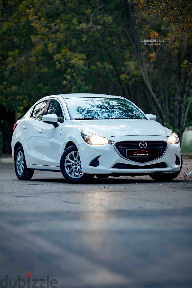 Mazda 2 2016 White | Economical Compact | Bahrain Spec BD 2,450Neg 1
