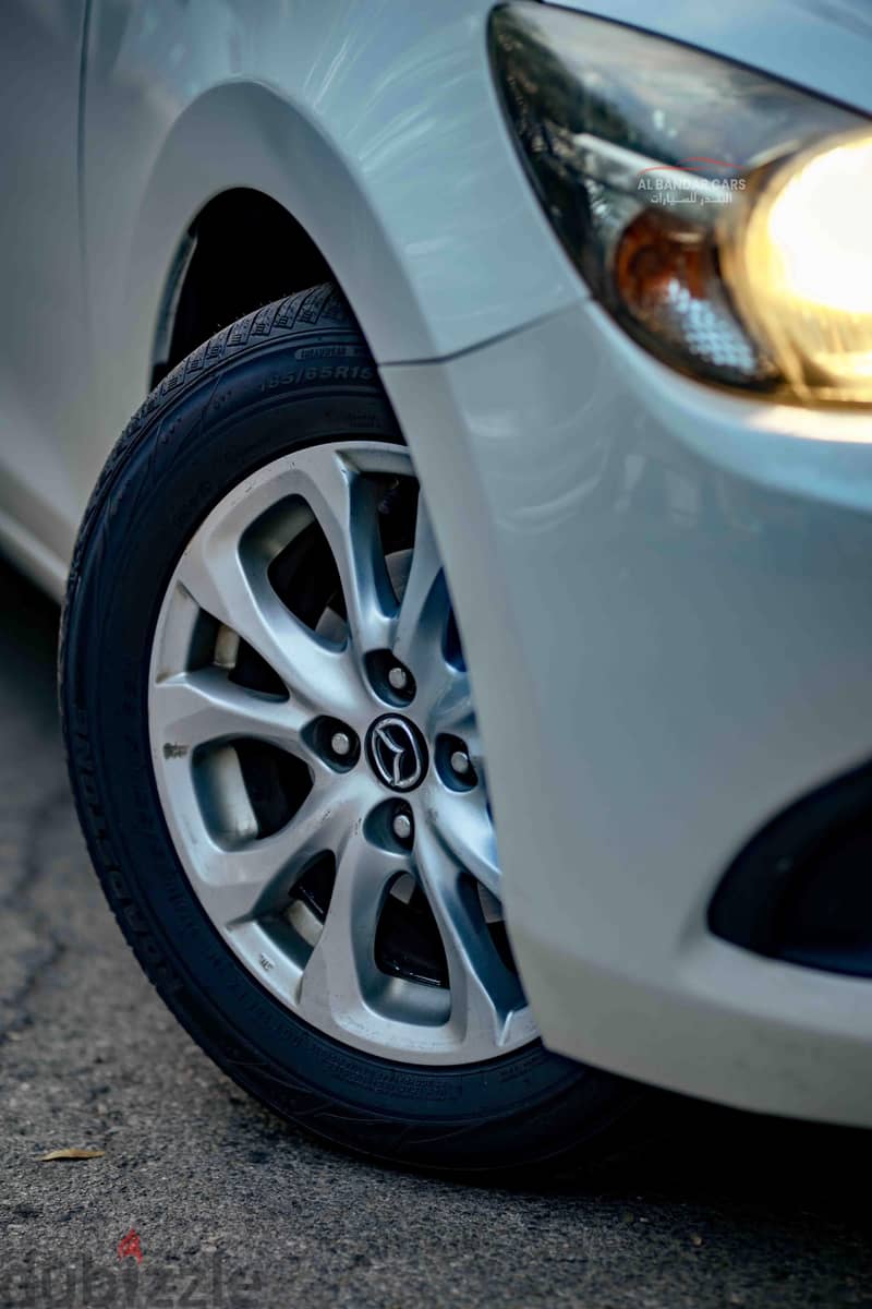 Mazda 2 2016 White | Economical Compact | Bahrain Spec BD 2,450Neg 4