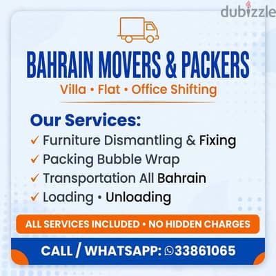 House Movers in Bahrain for Complete Household Relocation