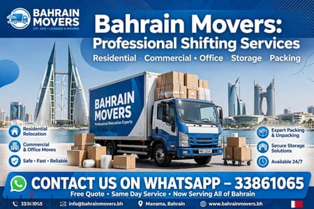 Professional Household Packing and Loading Services in Bahrain