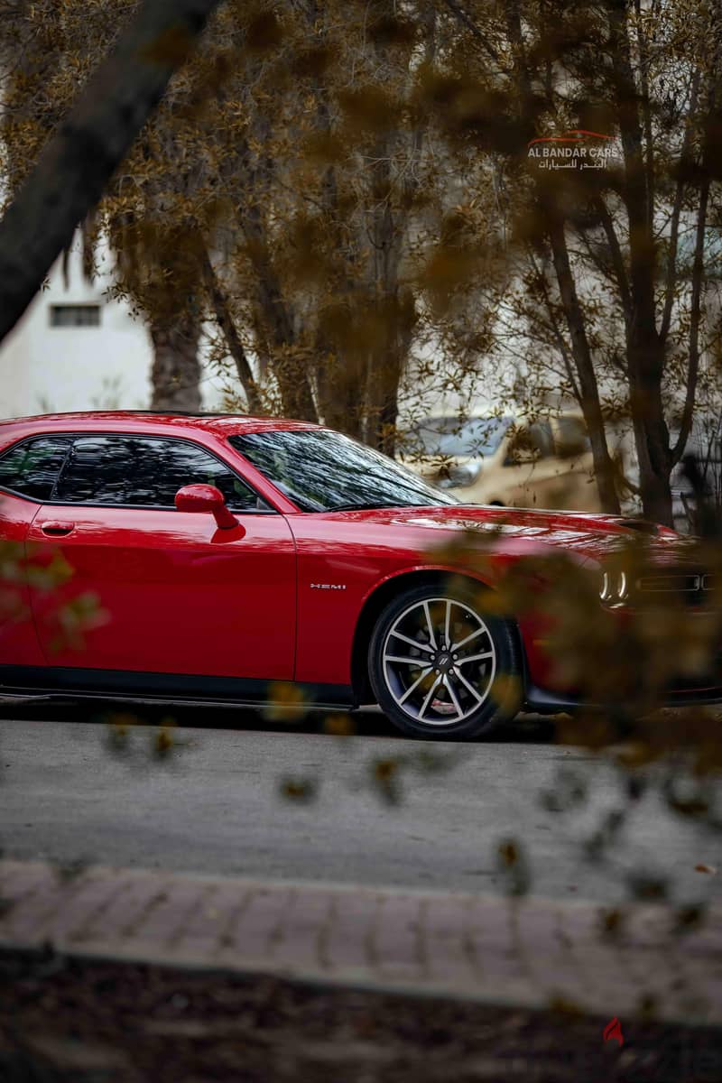 Dodge Challenger R/T 2022 Red | 5.7L HEMI V8 | Low Mileage | Agency Wr 7