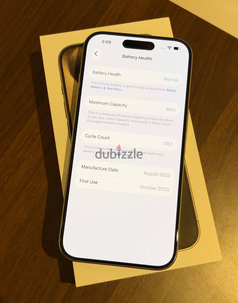 Apple - iPhone 15 Pro 256 GB Natural Titanium 2