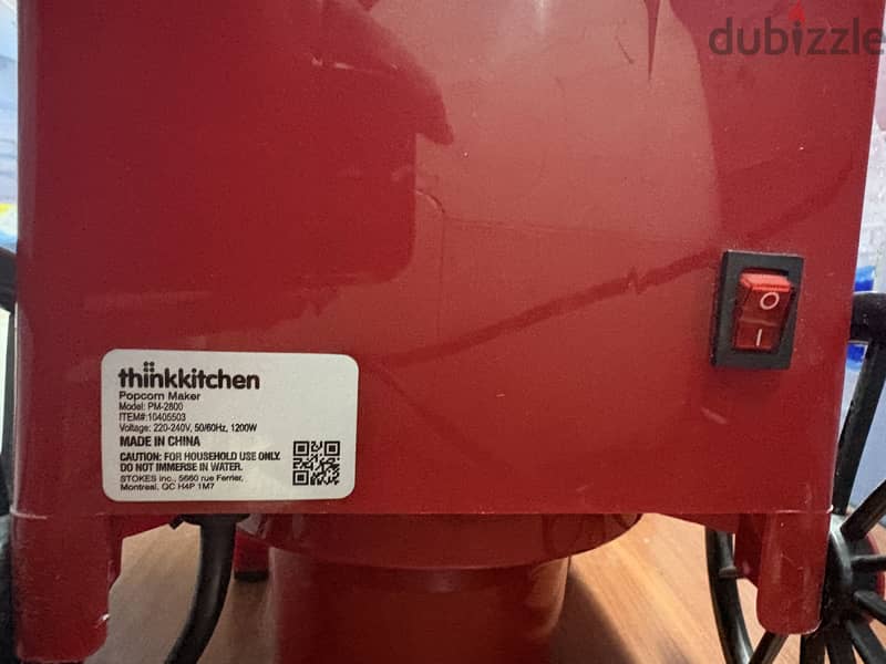 Popcorn Machine in good condition 1