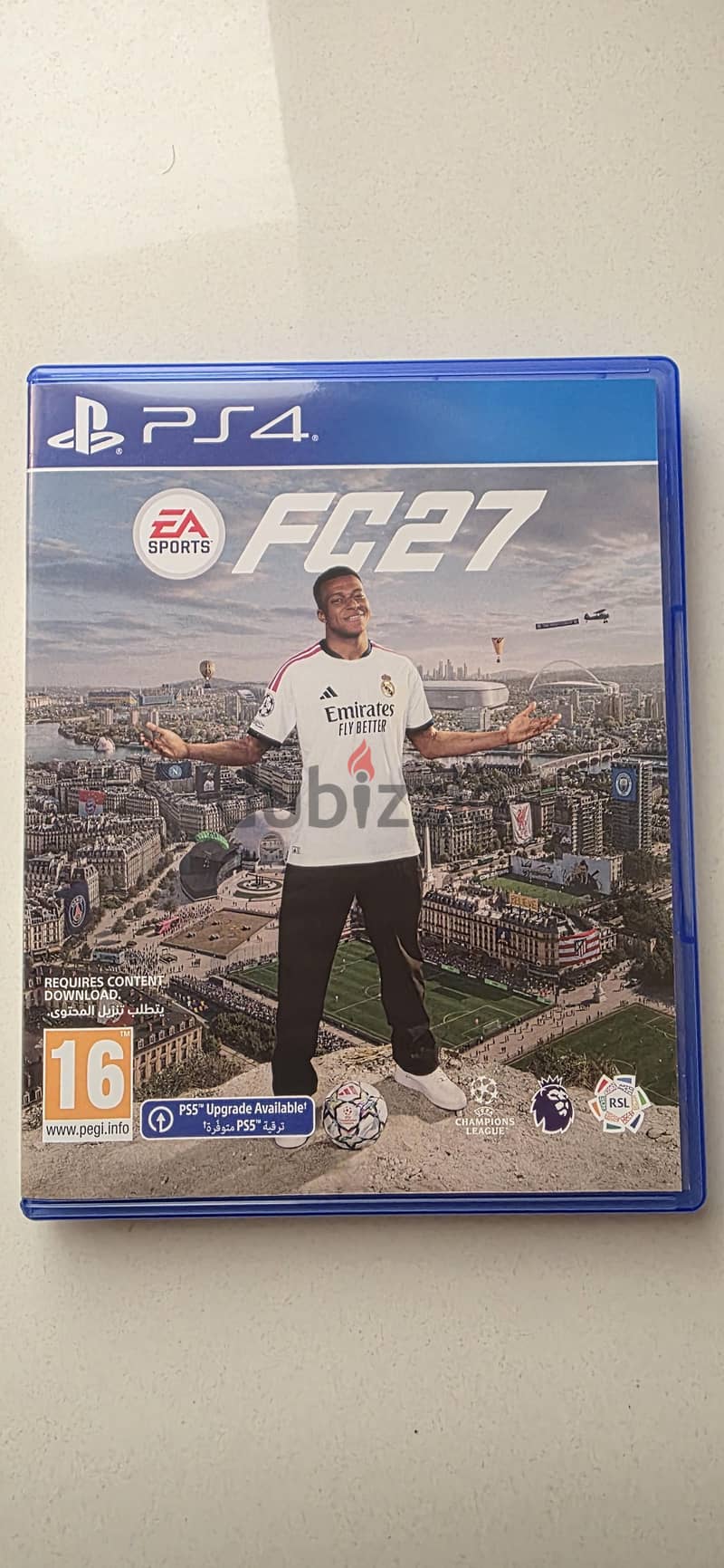 FC27للبيع كالجديد نسخة PS4 2