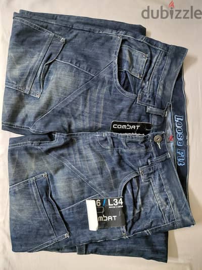 levis 513 and Denim loose fit