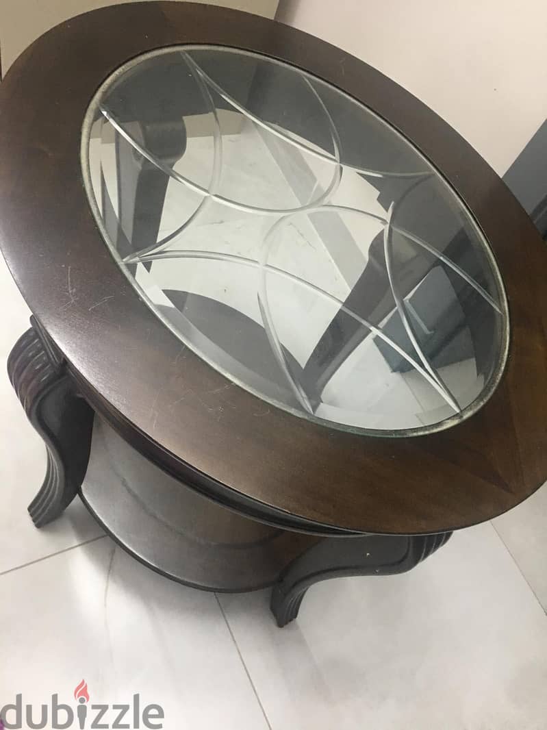 Wood table 60x70 size  for sale 2