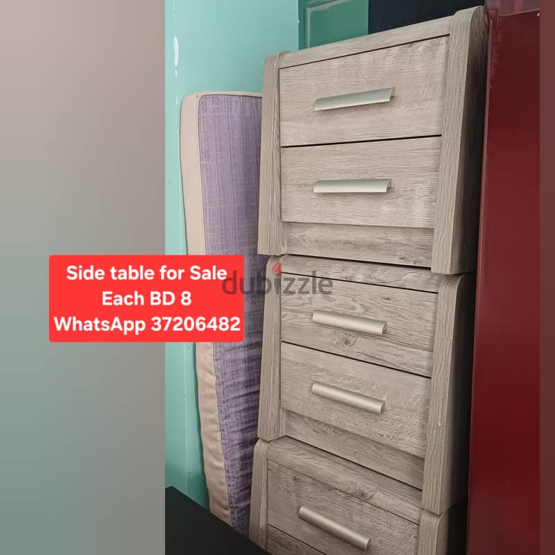 King size Bed with Mattress and other items for sale with Delivery 1