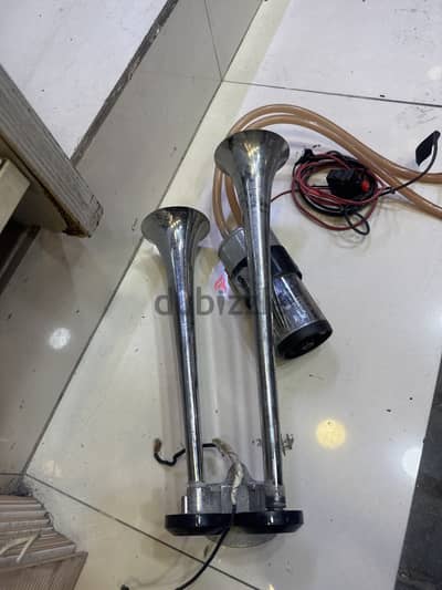 12V Universal Dual Trumpet Car Air Horn