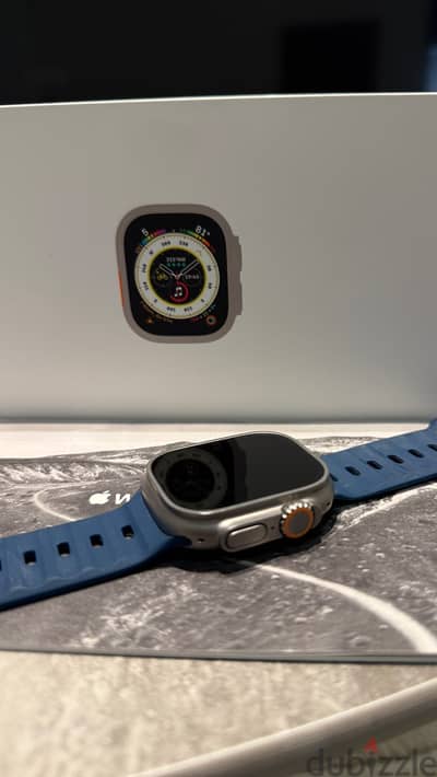 Apple Watch- ultra 1 مستخدمه نظيفه جداً