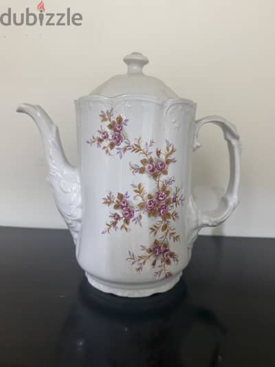 إبريق قهوة بورسلان روماني أصلي – ARPO Fine Porcelain