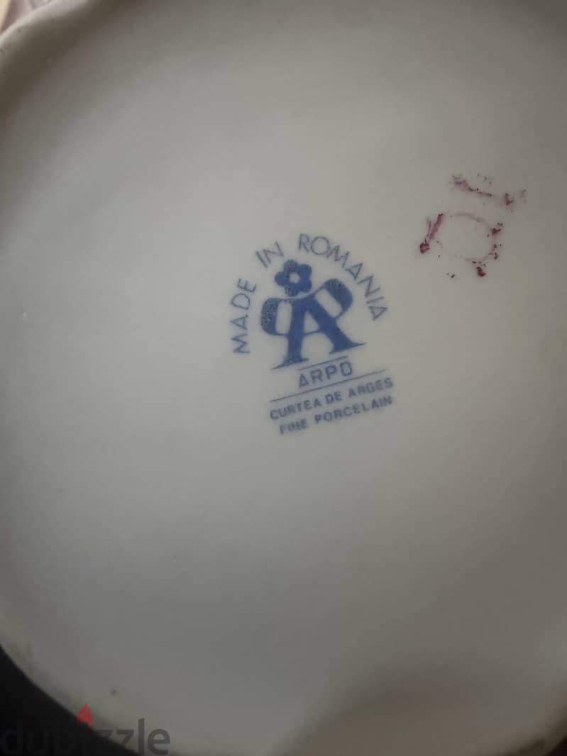 إبريق قهوة بورسلان روماني أصلي – ARPO Fine Porcelain 1