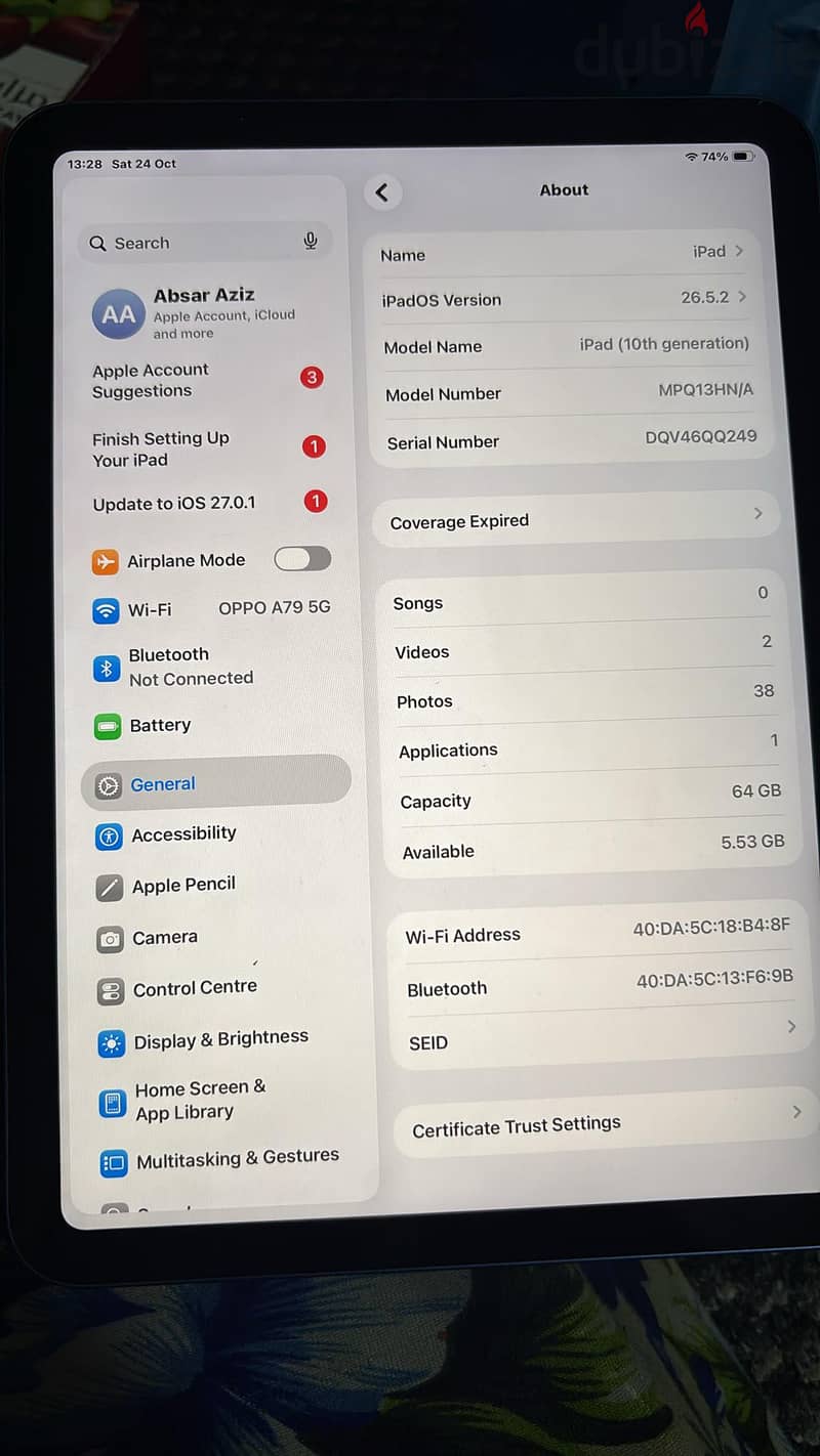 Apple - ipad 8