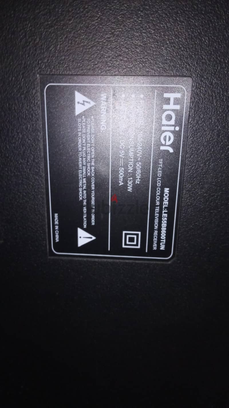 LED smart 4k 55inch 2pic 60bd no have remote 1